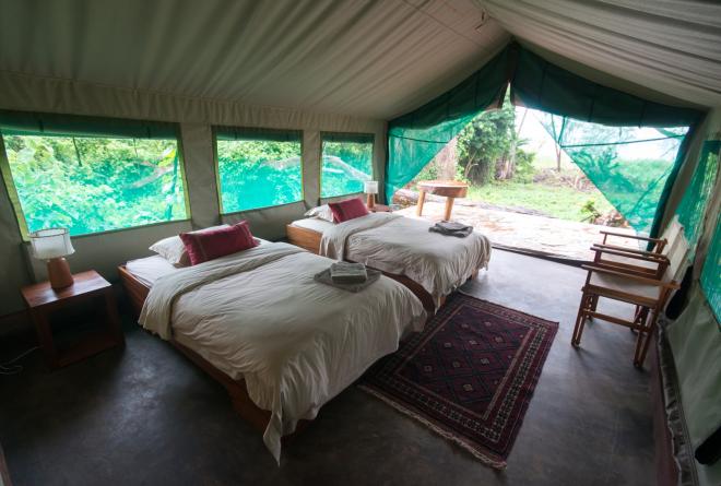 Budget accommodation in Volcanoes National Park